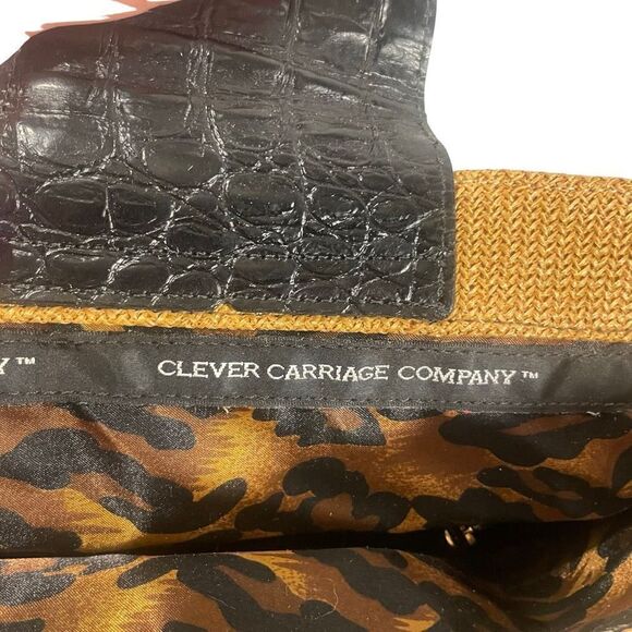 Clever Carriage Company Straw tote - Picture 7 of 9